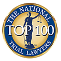 The National Trial Lawyers Top 100 badge
