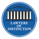 Lawyers of Distinction badge