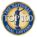The National Trial Lawyers Top 100 badge